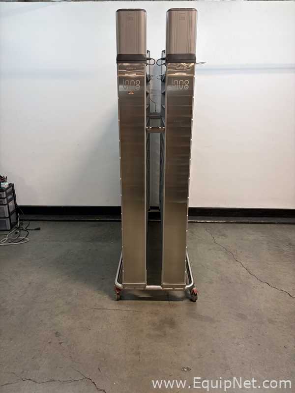 Lot of 4 Innovive Double Sided Ventilated Rodent Housing Systems