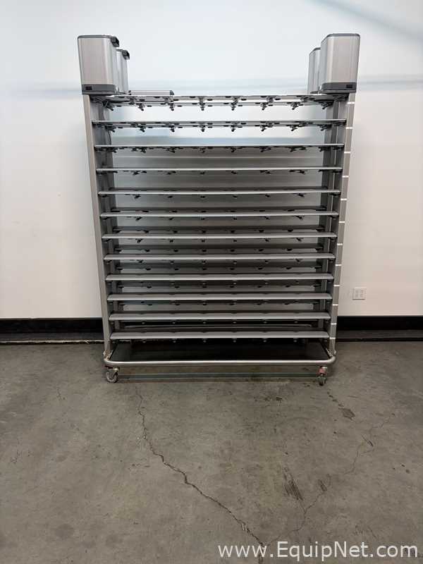 Lot of 4 Innovive Double Sided Ventilated Rodent Housing Systems