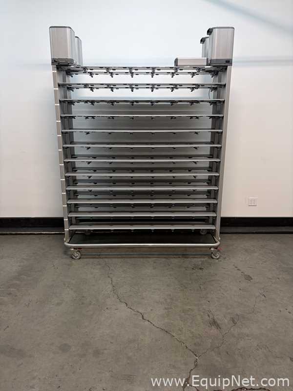Lot of 4 Innovive Double Sided Ventilated Rodent Housing Systems