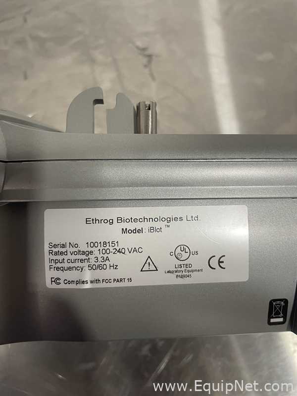 Ethrog Biotechnologies iBlot Electrophoresis