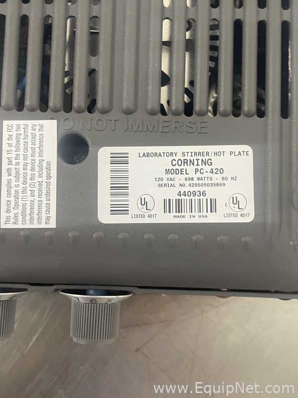 Corning PC-420 Stirrer and Hot Plate