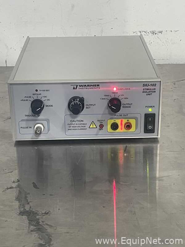 Warner Instrument Corporation SIU-102 Stimulus Isolator