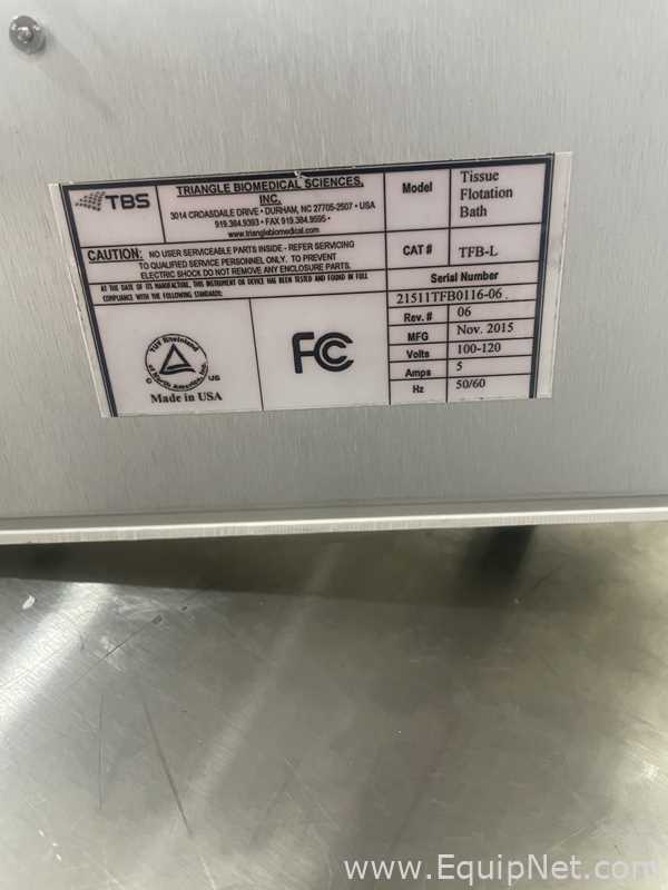 Equipamento para Histologia TBS Tissue Flotation Bath