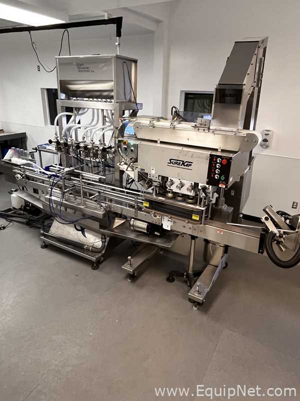 SureKap SK6000-BF6 Automatic 6 Spindle Capper