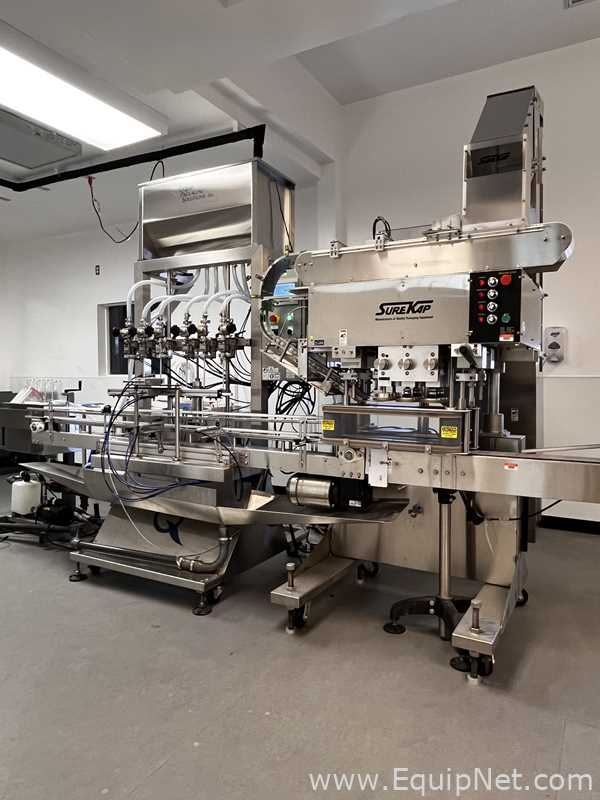 SureKap SK6000-BF6 Automatic 6 Spindle Capper