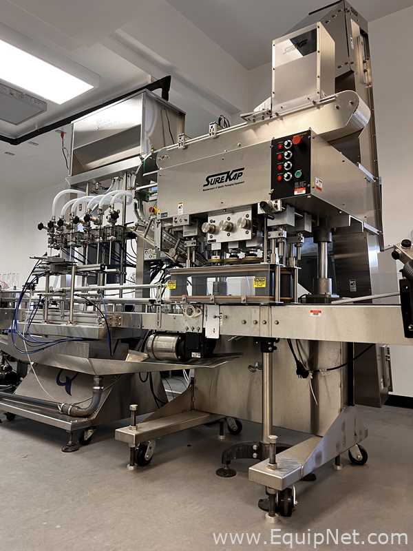 SureKap SK6000-BF6 Automatic 6 Spindle Capper