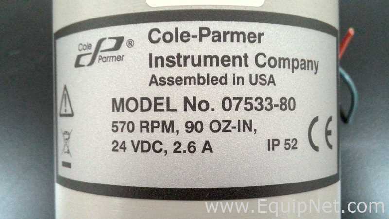 Lote de 10 Bomba Peristáltica Cole-Parmer 07533-80
