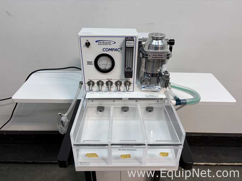 VetEquip Compac 5 Anesthesia System