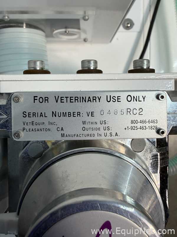 VetEquip Compac 5 Anesthesia System