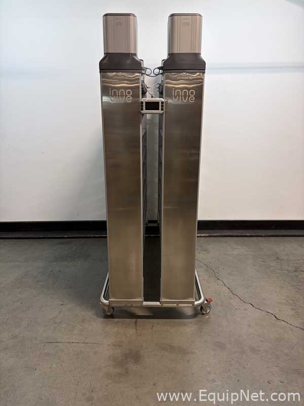 Lot of 2 Innovive Double Sided Ventilated Rodent Housing Systems