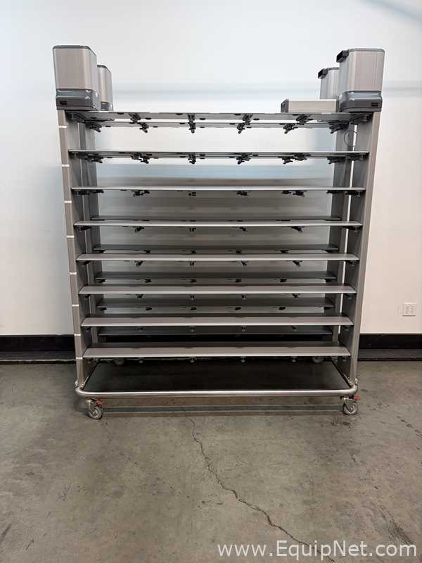 Lot of 2 Innovive Double Sided Ventilated Rodent Housing Systems