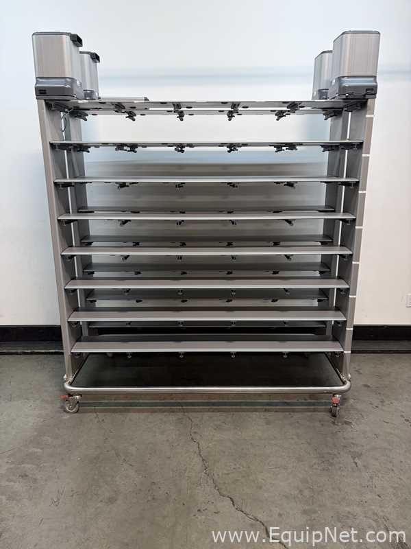 Lot of 2 Innovive Double Sided Ventilated Rodent Housing Systems