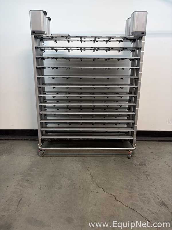 Lot of 3 Innovive Double Sided Ventilated Rodent Housing Systems