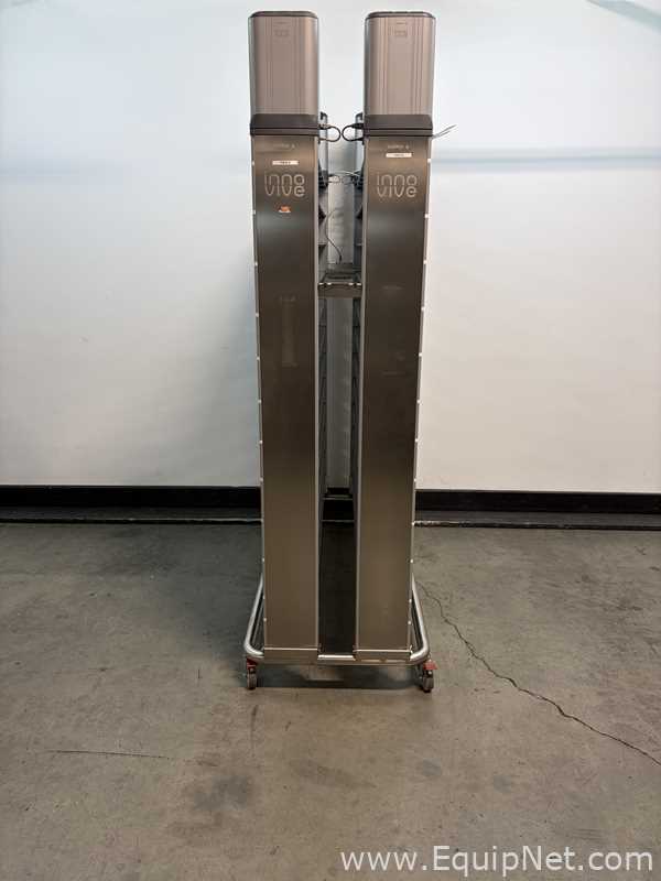 Lot of 3 Innovive Double Sided Ventilated Rodent Housing Systems