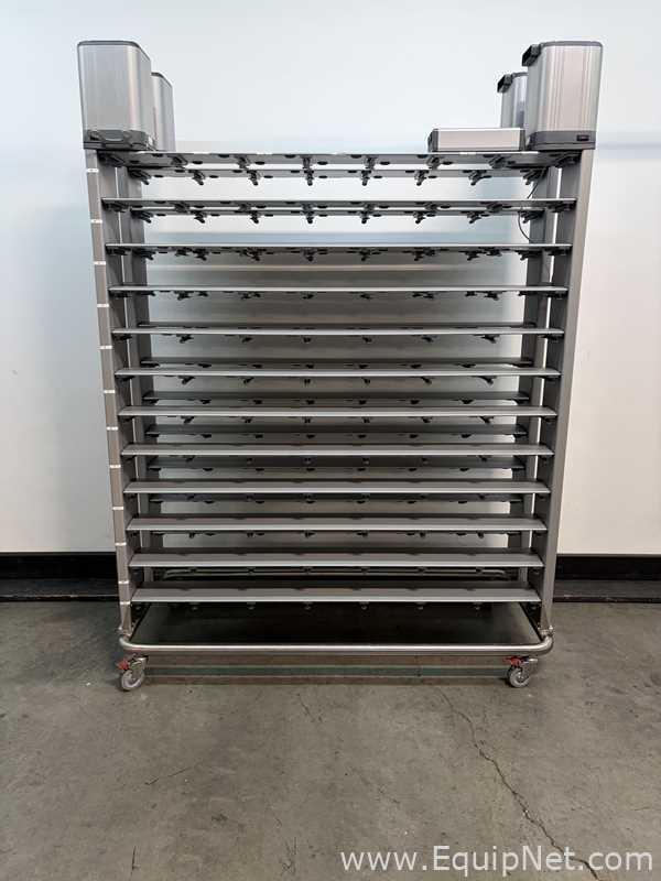 Lot of 3 Innovive Double Sided Ventilated Rodent Housing Systems