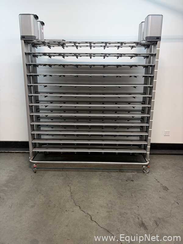 Lot of 3 Innovive Double Sided Ventilated Rodent Housing Systems