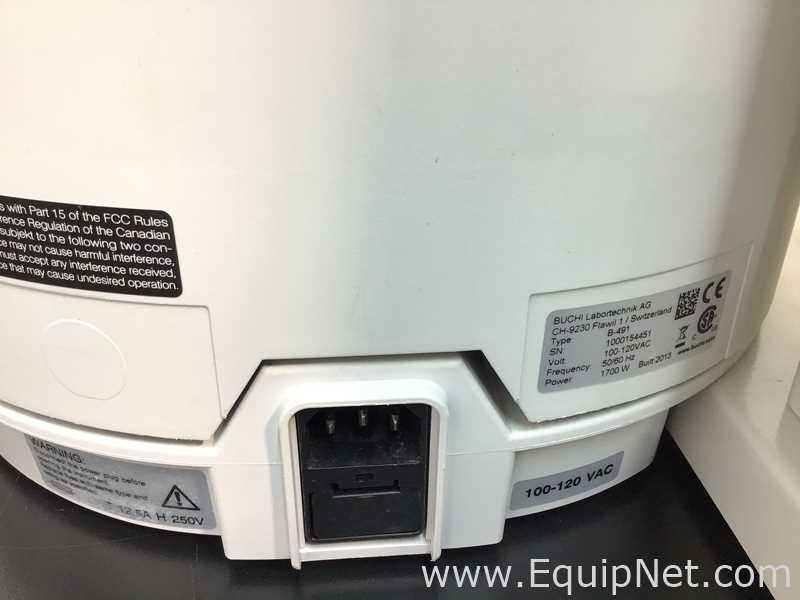 Buchi R-210 Evaporator With Vacuum Controller V-850 And Vacuum Pump V-700