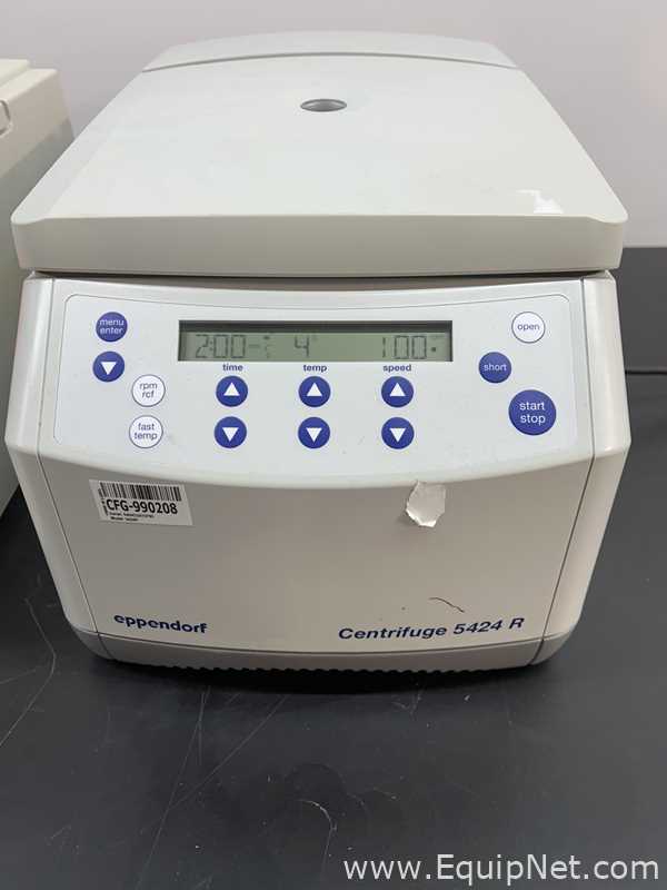 Lote de 2 Centrífuga para laboratorio Eppendorf 5424R