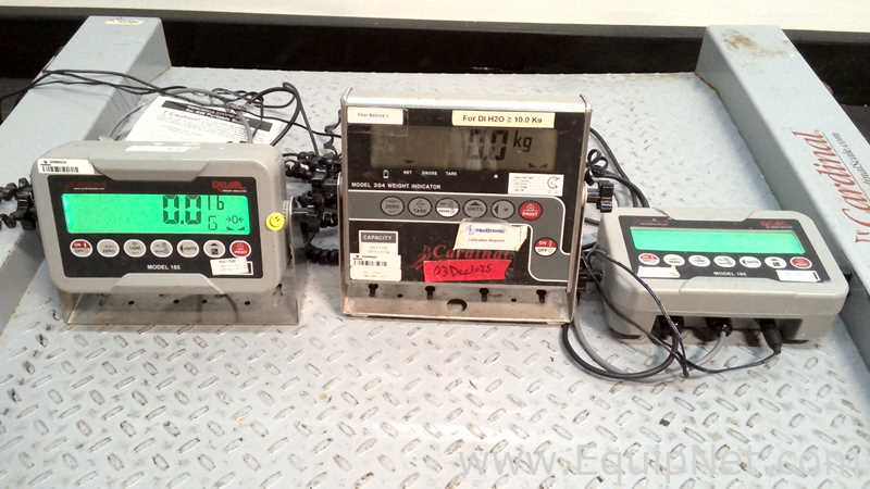 Lot of 3 Cardinal Scale Floor Scales with Displays