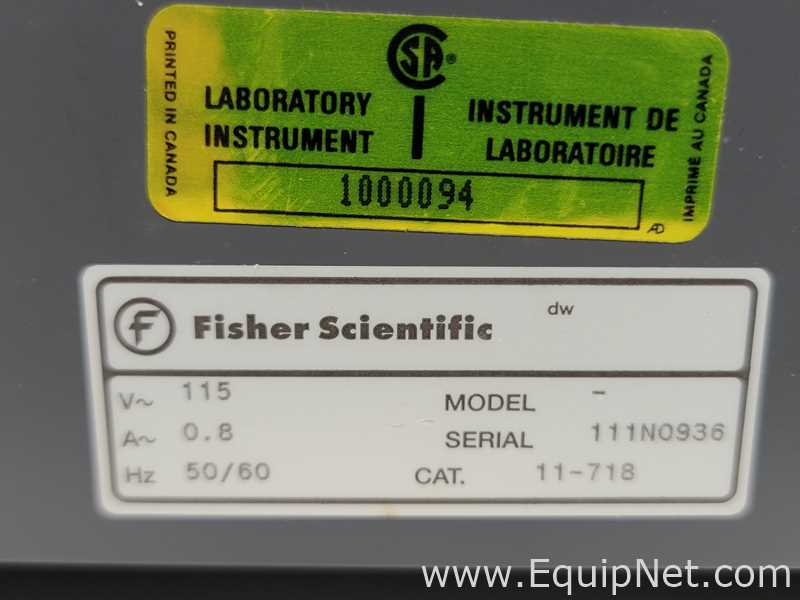 Baño Seco / Bloque Caliente Fisher Scientific Dry bath incubator