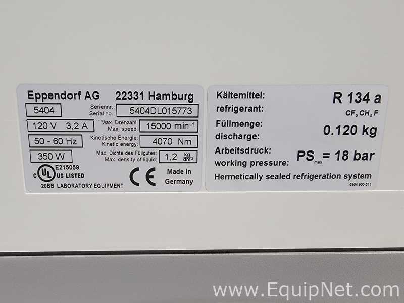 Centrífuga para Laboratórios Eppendorf 5424R