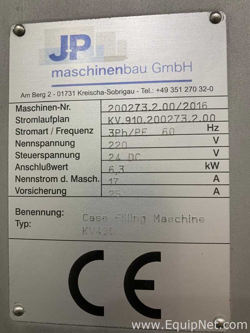 Encajadora J and P Maschinenbau Gmbh KV400