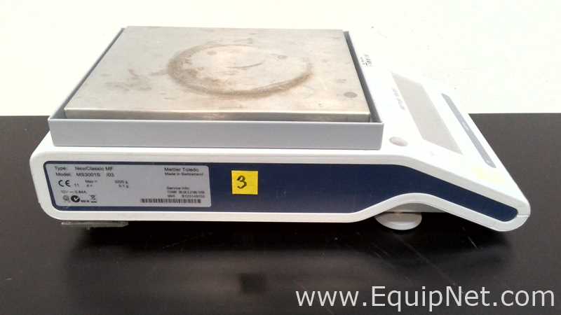 lote de  2 Balança de Laboratório Mettler Toledo MS3001S