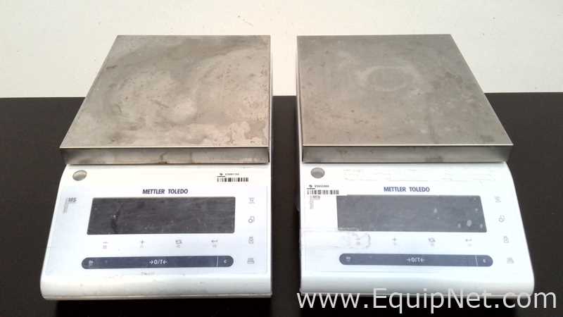 lote de  2 Balança de Laboratório Mettler Toledo 