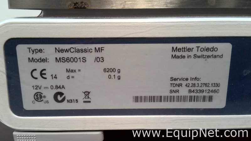 lote de  2 Balança de Laboratório Mettler Toledo 