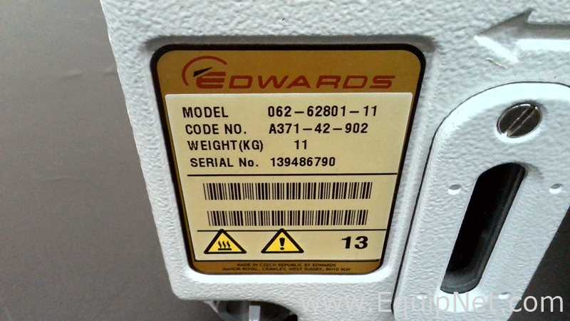 Lote de 2 Bomba de Vacío Edwards 062-62801-11