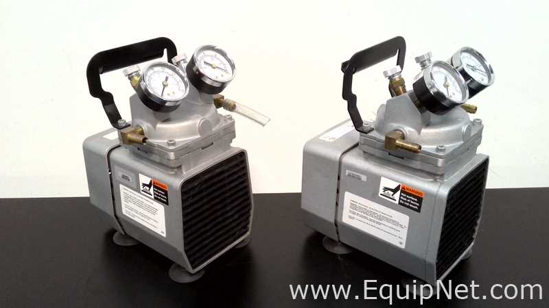 Lot of 2 Gast DOA-P704-AA Vacuum Pumps