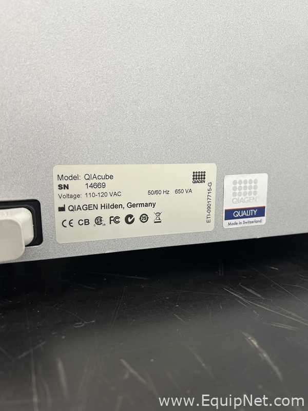 Qiagen QIAcube Analyzer