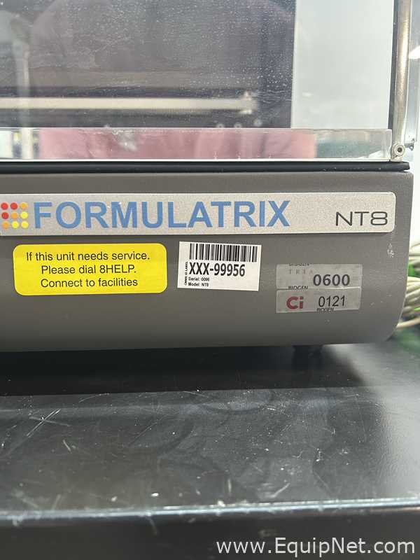 Manejadora de Líquidos Formulatrix NT8