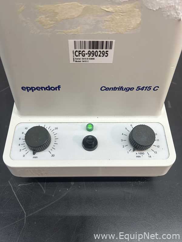 Centrífuga para laboratorio Eppendorf 5415 C