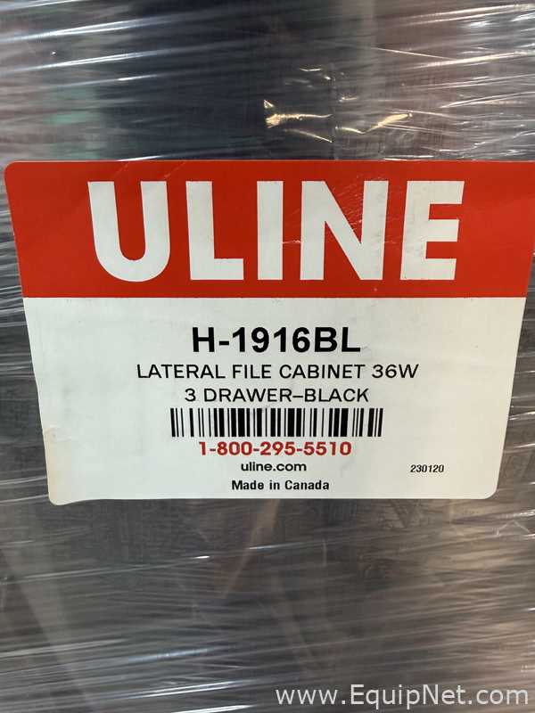Linhas de Armário de Armazenamento Uline H-1916BL