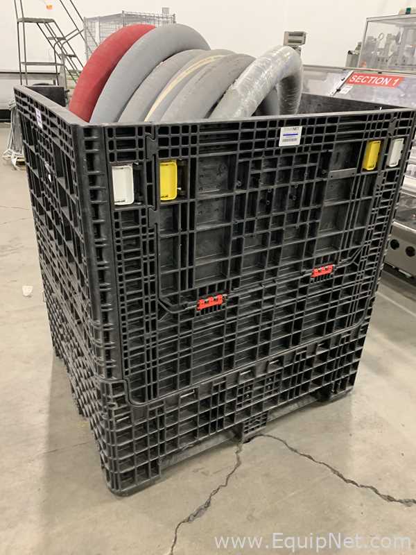 One Lot of Five High Pressure Sanitary Hoses - Three Inch Diameter