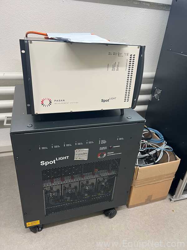 Analizador de fuentes de energía Meyer Burger PASAN SpotLIGHT HighCap Solar Cell Flashtester Photovoltaic I-V Test Analyzer