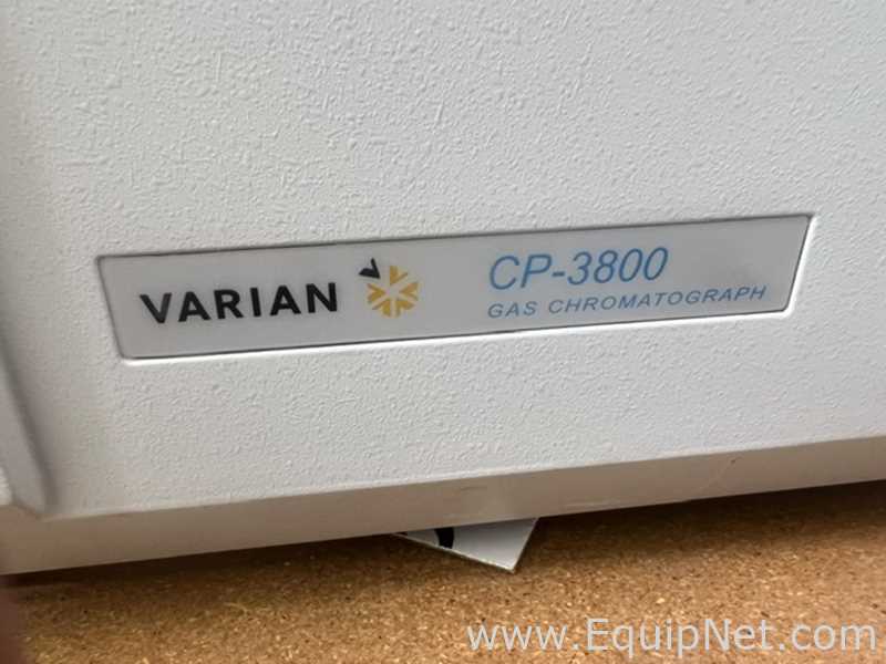 Varian 3800 3380 Gas Chromatograph GC
