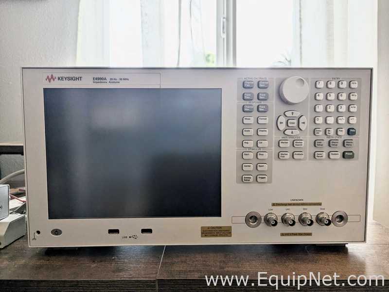 Keysight Technologies E4990A Electronic Testing and Measurement Equipment