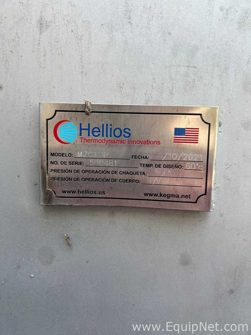 Hellios Thermodynamics Innovations MZCLDR Soybean Hydration Mixer