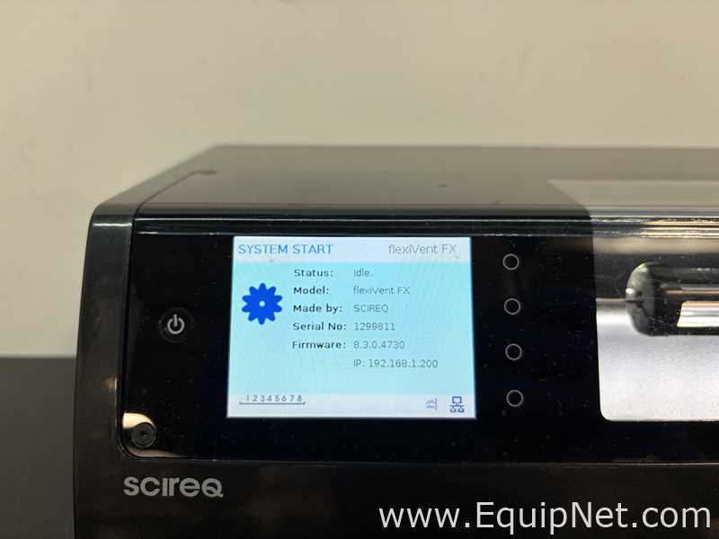 Ventilador e Respirador Scireq FlexiVent FX2