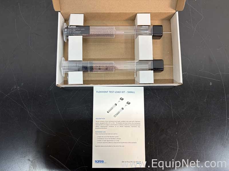 Ventilador e Respirador Scireq FlexiVent FX2