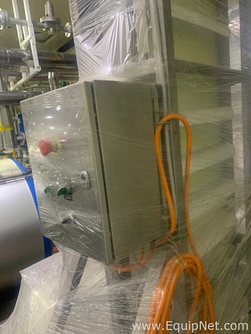 JERSA Hopper and L-Type Bucket Elevator Feeding System for ITW Shredded Meat Doser