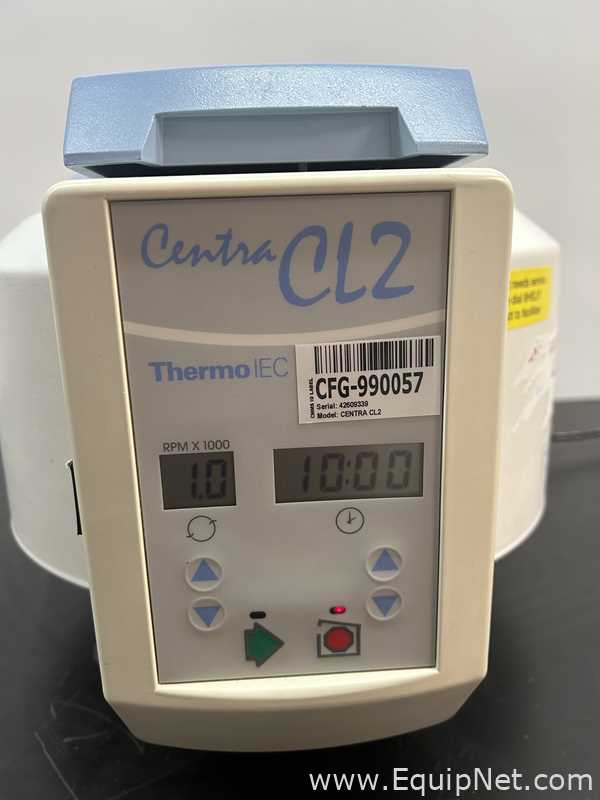 Centrífuga para laboratorio Thermo IEC Centra CL2