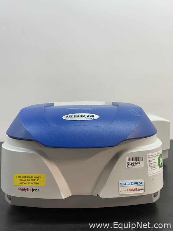 Analytik Jena AG Specord 200 Plus UV/Vis Spectrophotometer