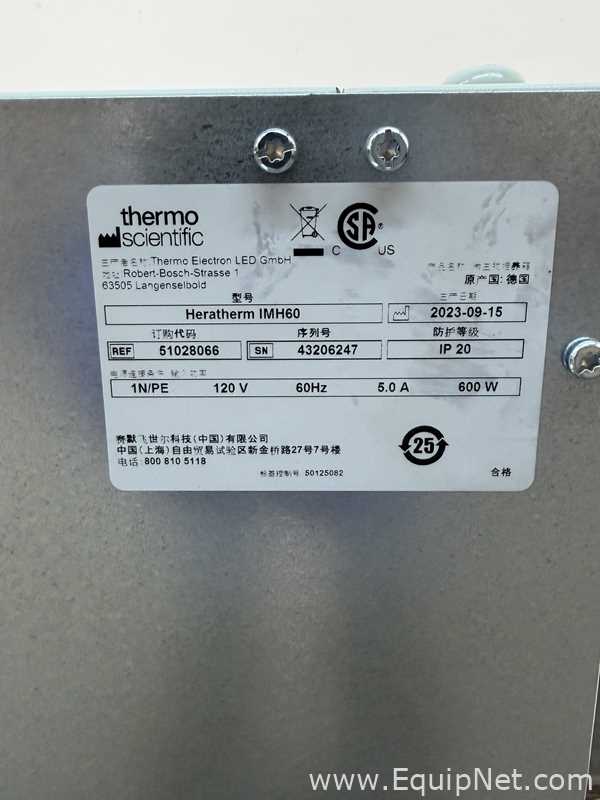 Incubadora Thermo Scientific Heratherm IMH60