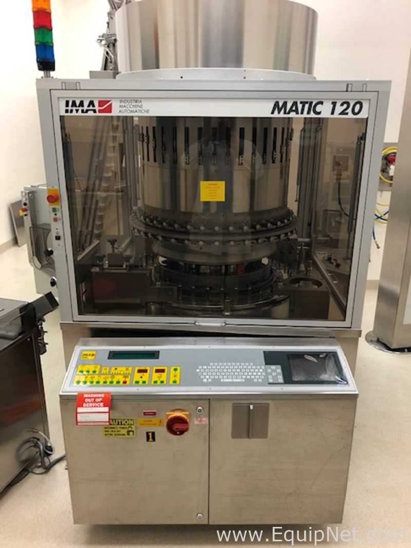 Máquina Encapsuladora y Llenadora de Cápsulas IMA Matic 120