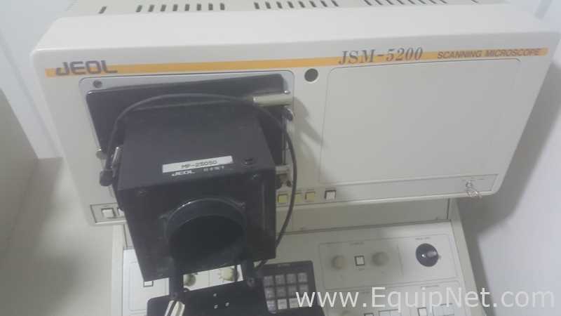 Jeol JSM-5200 Scanning Electron Microscope