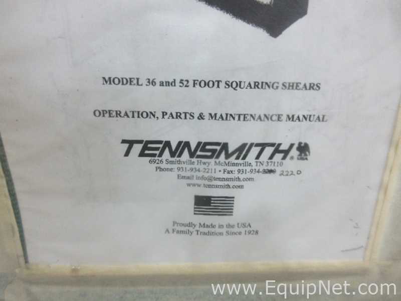 Tennsmith T 52 16平方计剪切