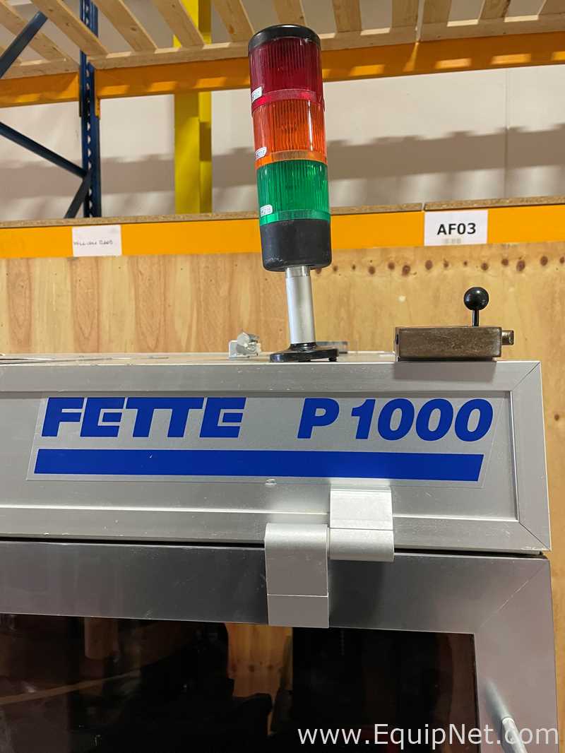 Fette P1000 33 Station Rotary Tablet Press